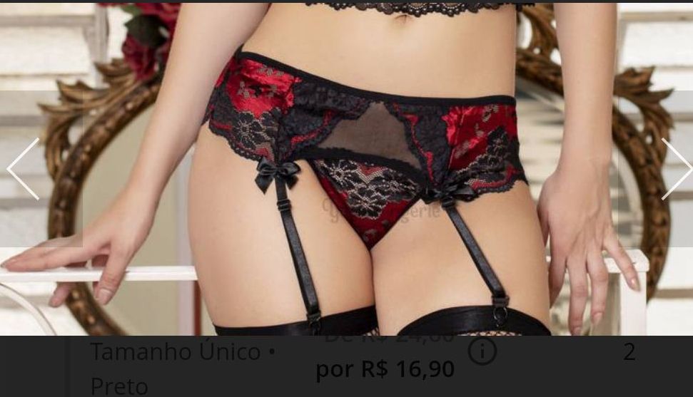 Y2044 CINTA LIGA COM AJUSTES MAIS CALCINHA